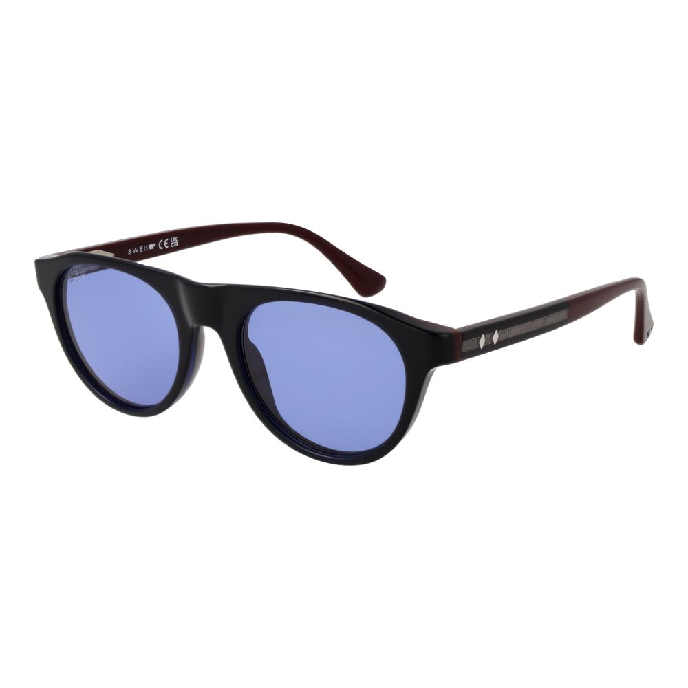 Web Blue Plastic Sunglasses | Regal Royce