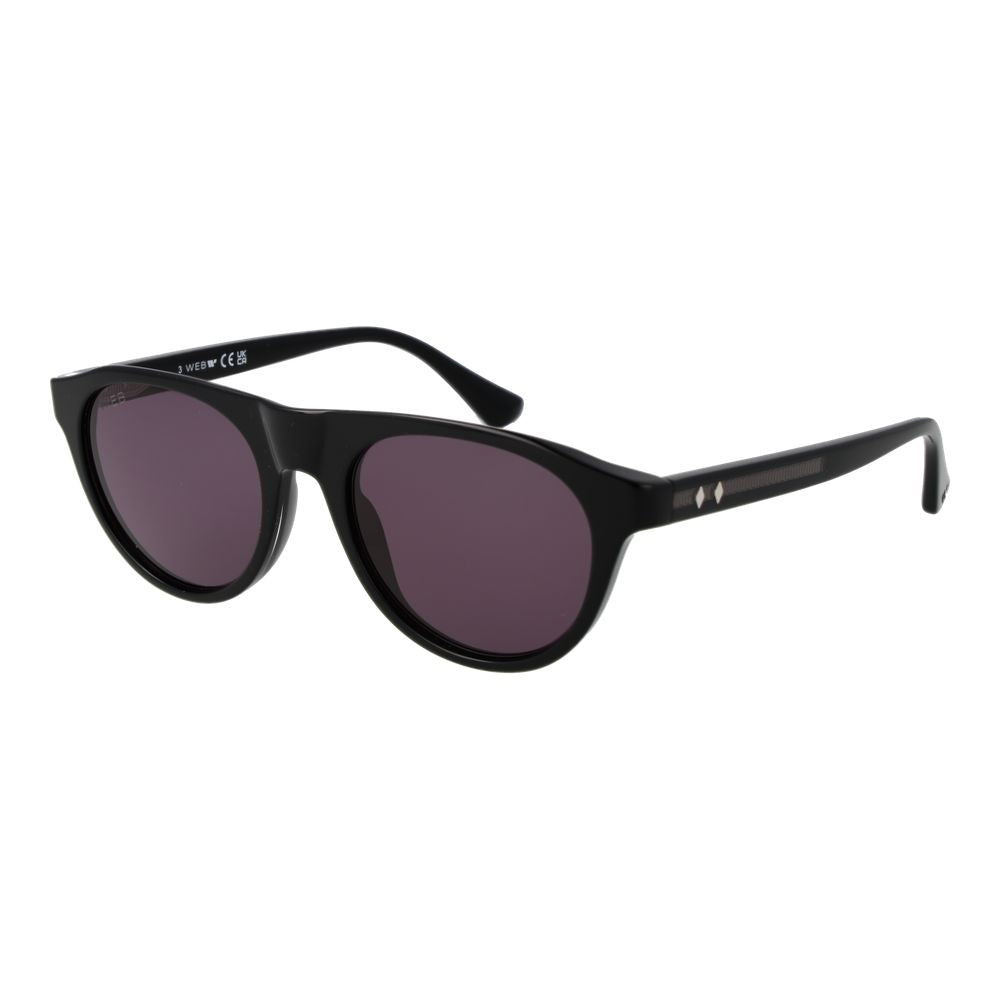 Web Black Plastic Sunglasses | Regal Royce