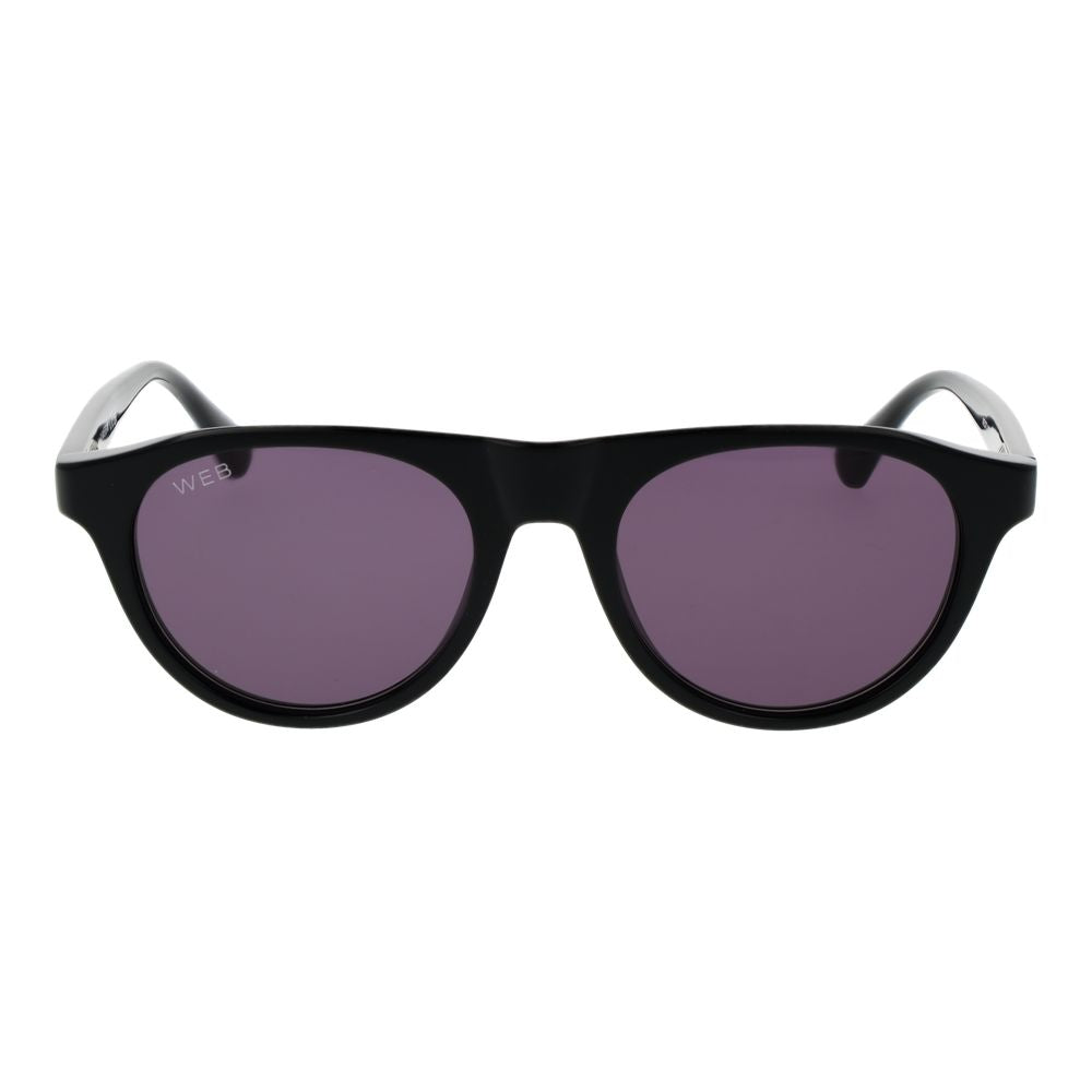 Web Black Plastic Sunglasses | Regal Royce