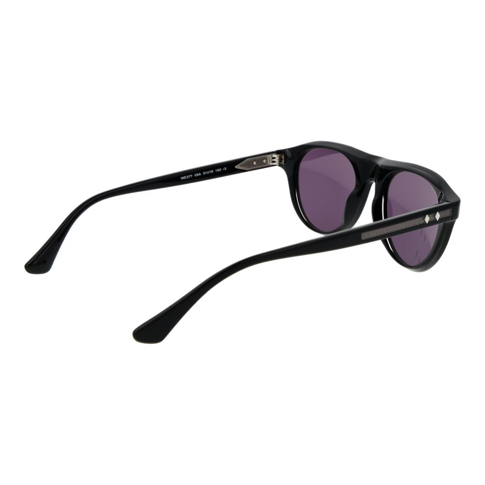 Web Black Plastic Sunglasses | Regal Royce