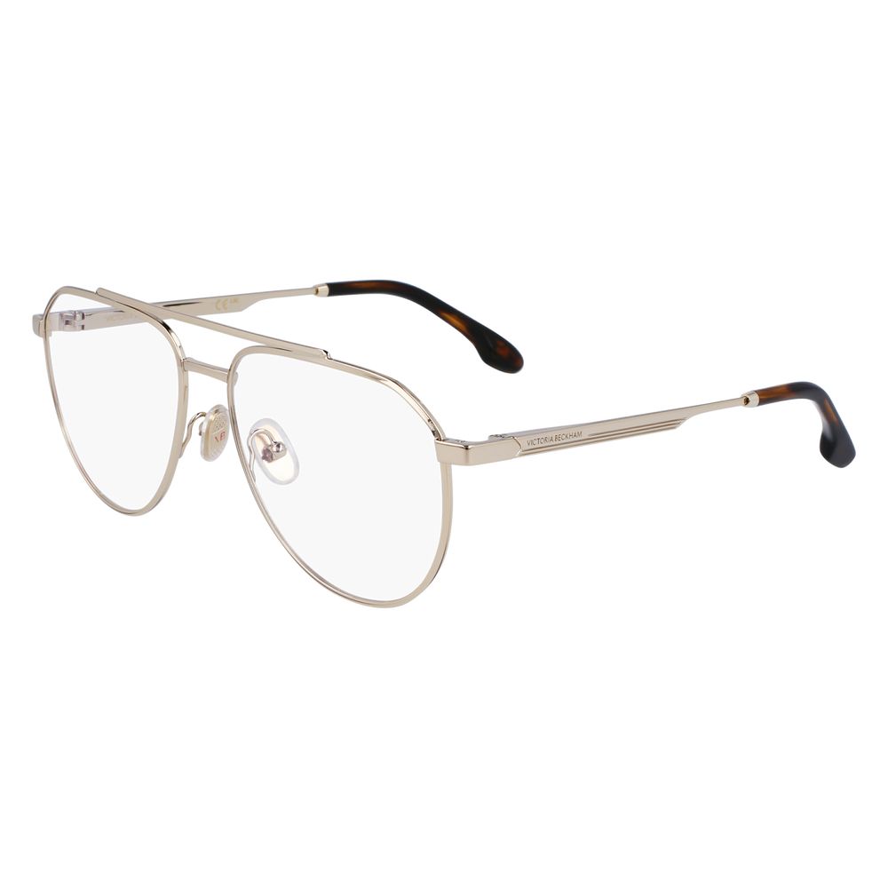 Victoria Beckham Gold Metal Glasses (Frames) | Regal Royce