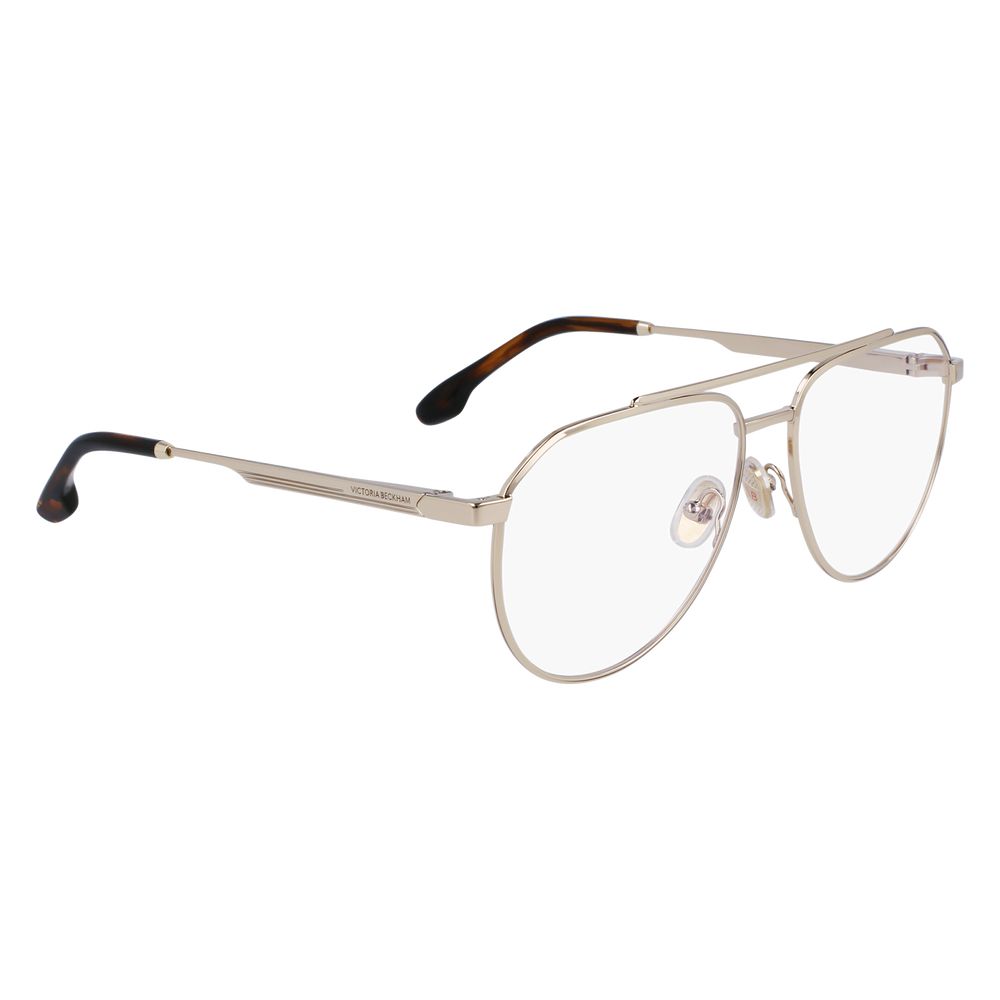 Victoria Beckham Gold Metal Glasses (Frames) | Regal Royce