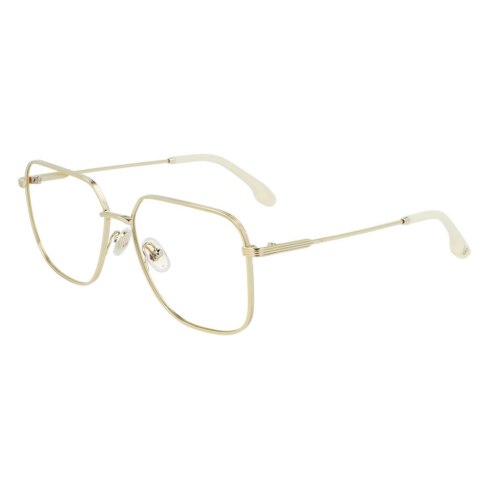 Victoria Beckham Gold Metal Glasses (Frames) | Regal Royce