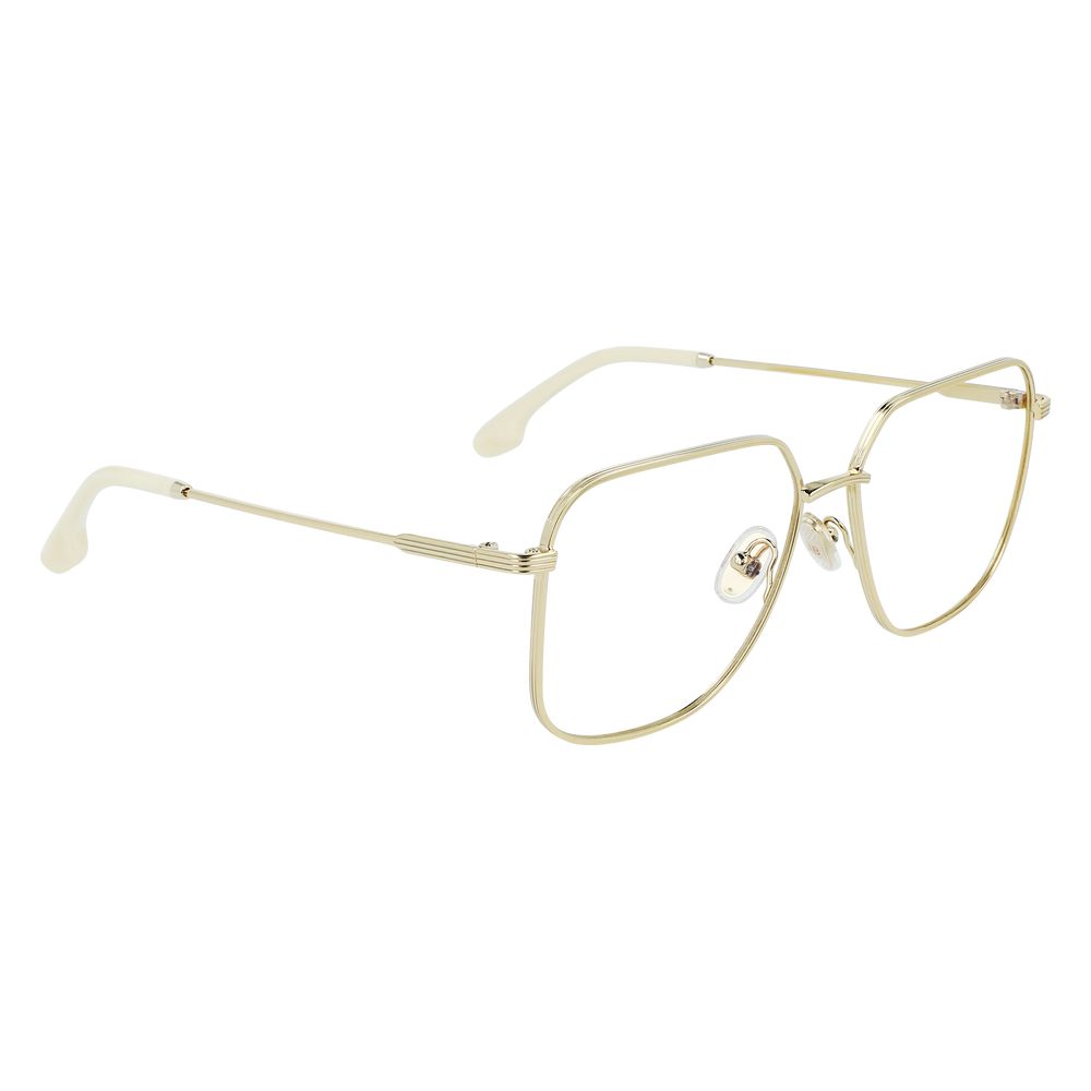 Victoria Beckham Gold Metal Glasses (Frames) | Regal Royce