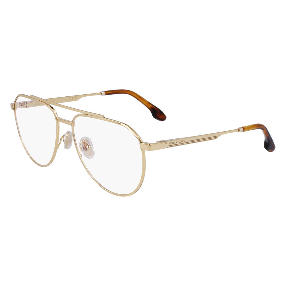 Victoria Beckham Gold Metal Glasses (Frames) | Regal Royce
