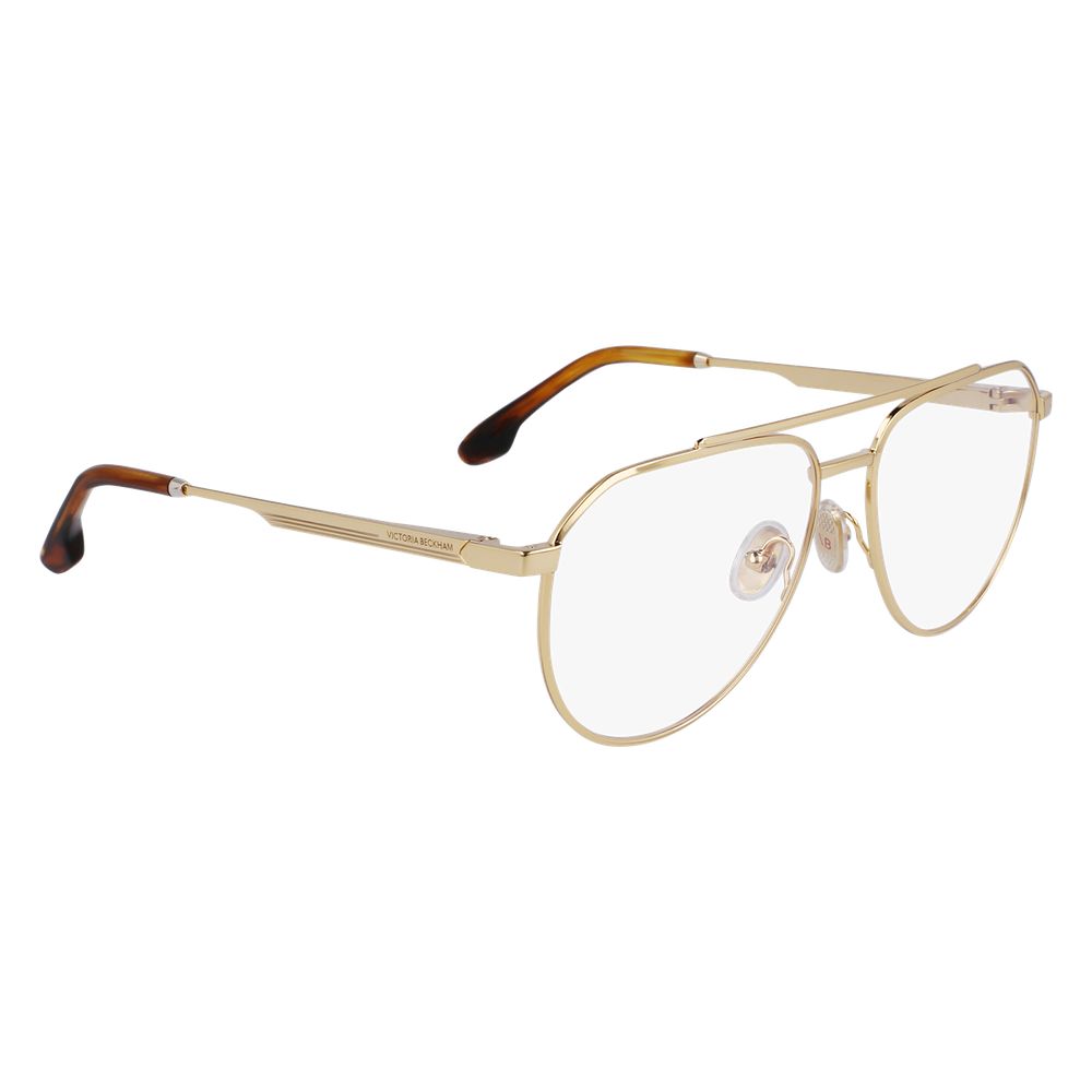 Victoria Beckham Gold Metal Glasses (Frames) | Regal Royce