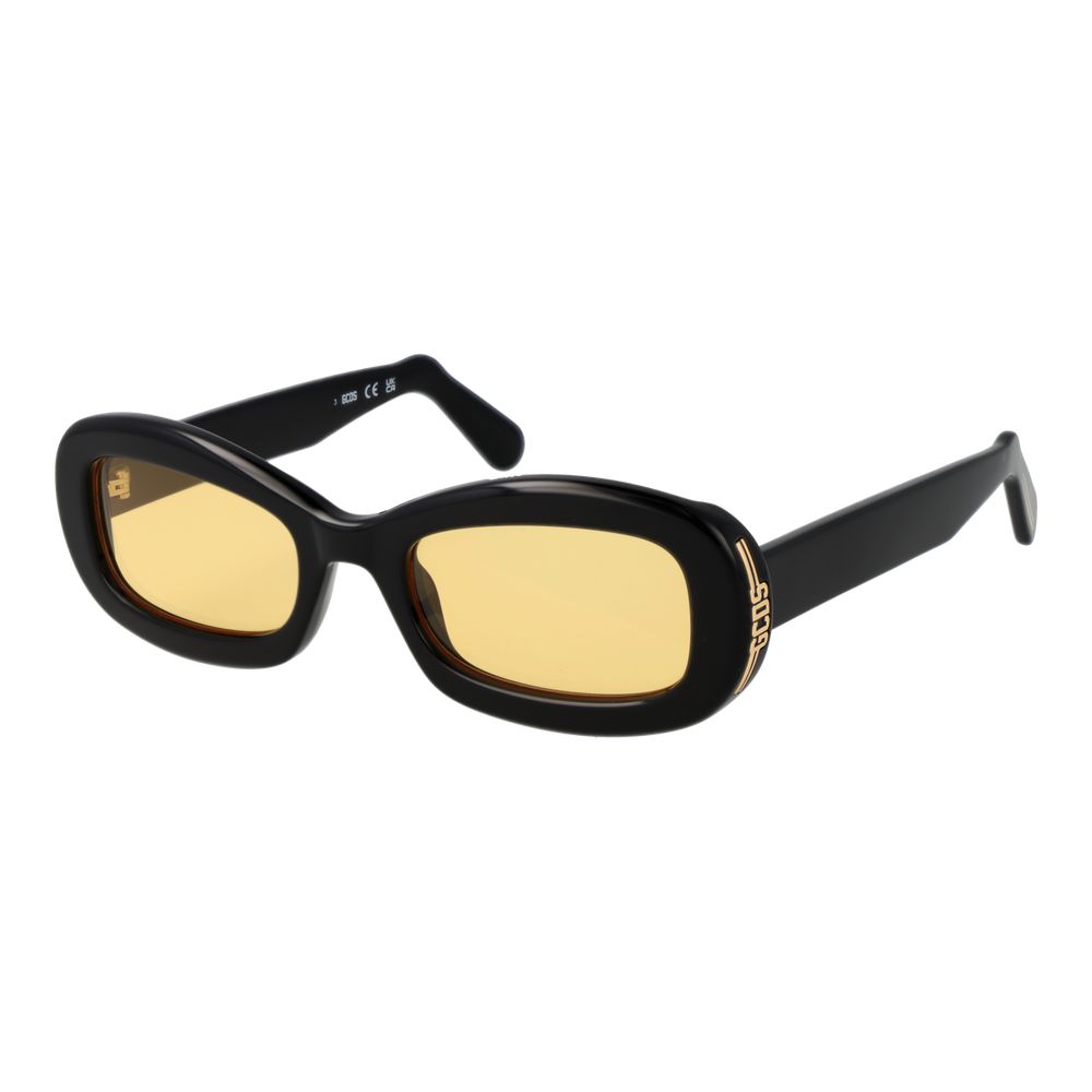 GCDS Black Plastic Sunglasses | Regal Royce