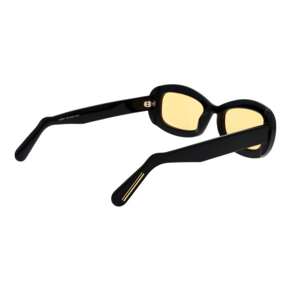 GCDS Black Plastic Sunglasses | Regal Royce