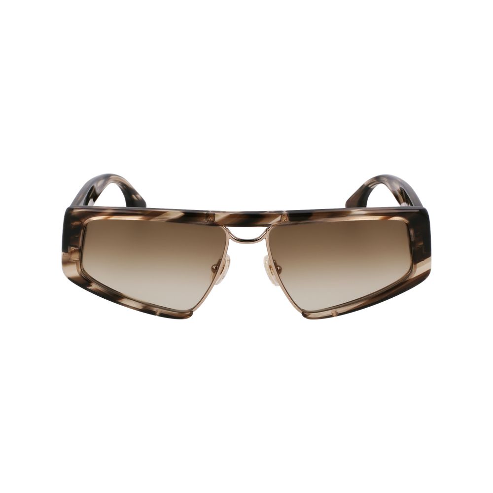 Victoria Beckham Brown Metal & Plastic Sunglasses | Regal Royce