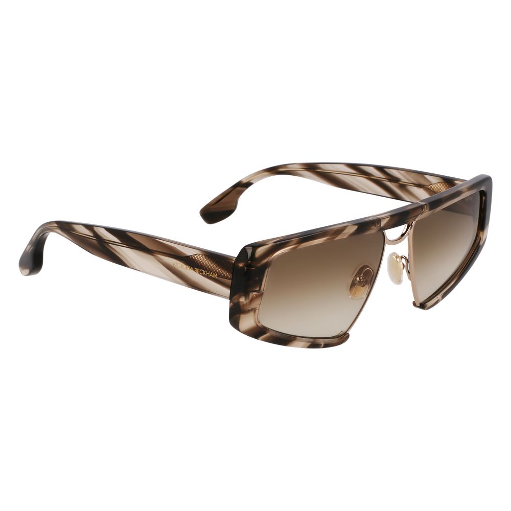 Victoria Beckham Brown Metal & Plastic Sunglasses | Regal Royce
