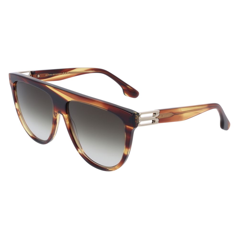 Victoria Beckham Brown Plastic Sunglasses | Regal Royce