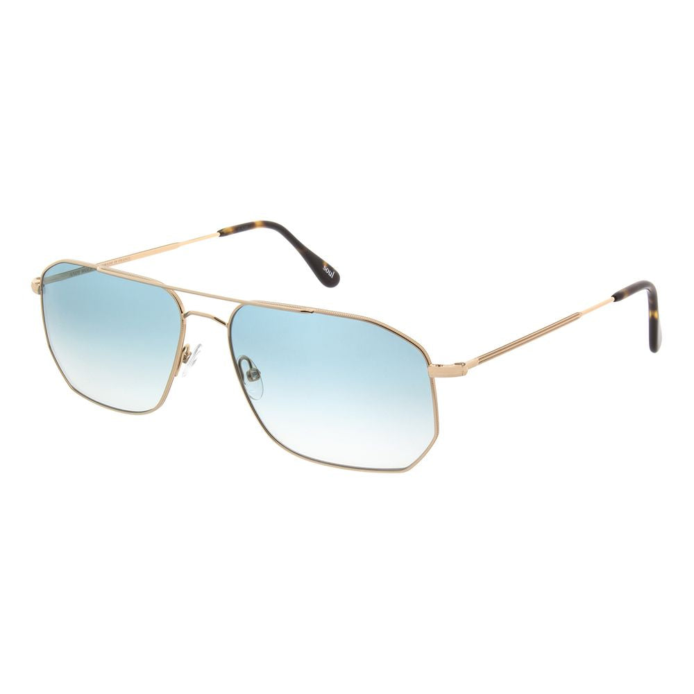 Andy Wolf Gold Metal Sunglasses | Regal Royce