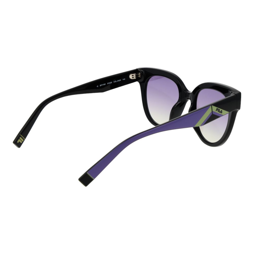 Fila Black Plastic Sunglasses | Regal Royce