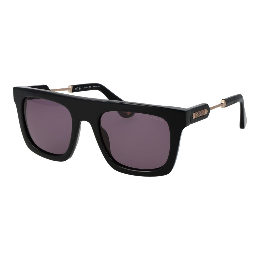 Police Black Cellulose Acetate Sunglasses | Regal Royce