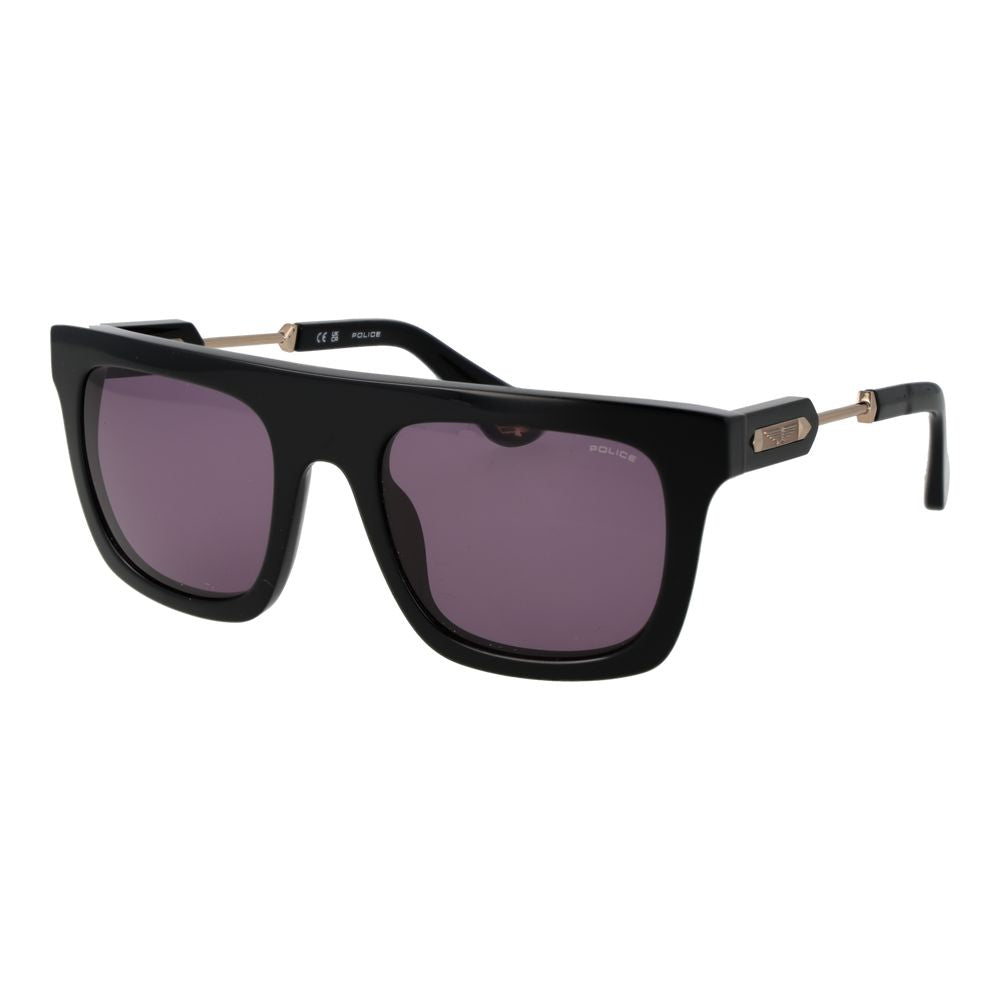 Police Black Cellulose Acetate Sunglasses | Regal Royce