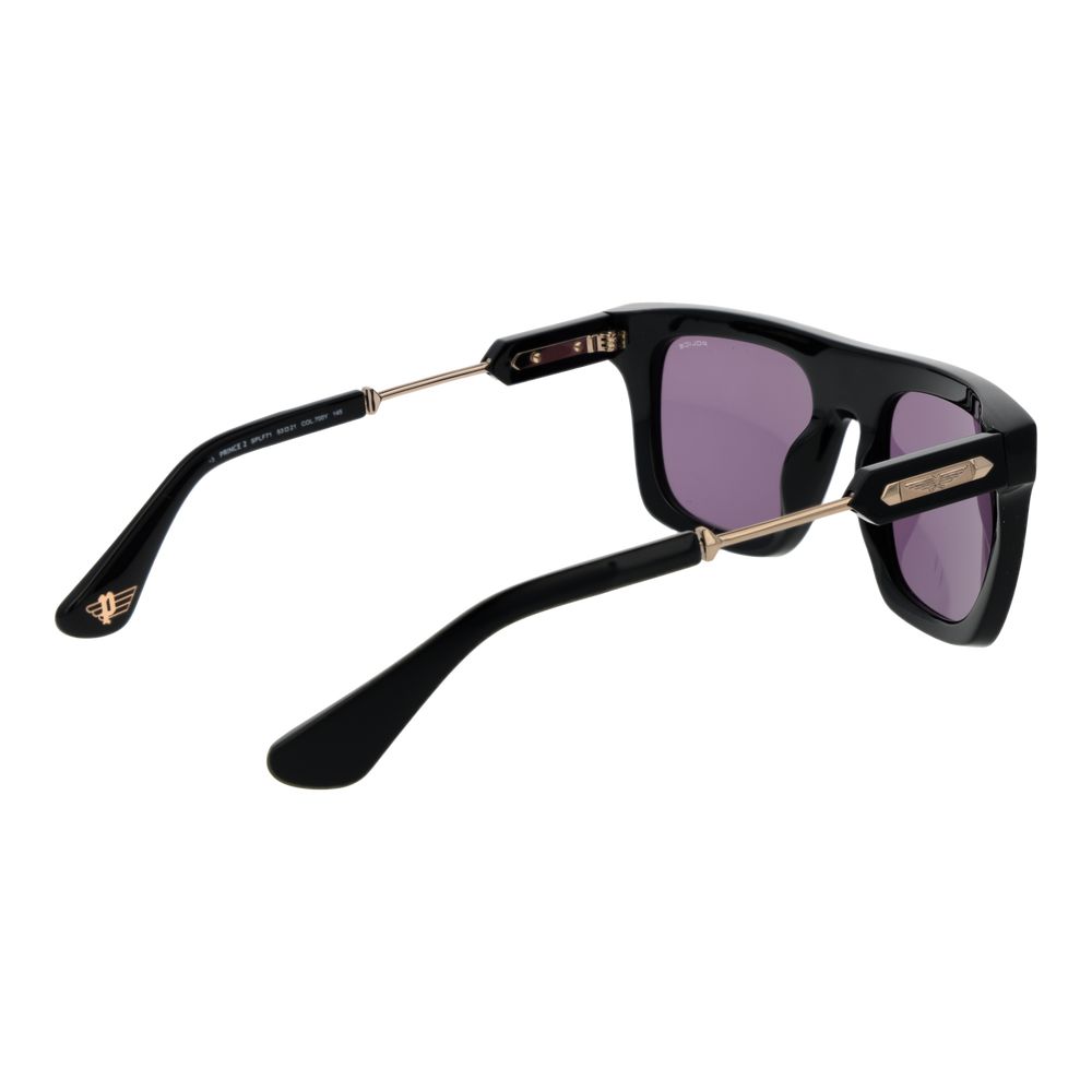 Police Black Cellulose Acetate Sunglasses | Regal Royce