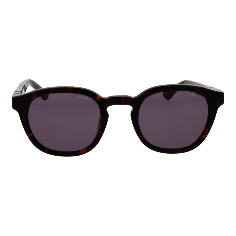 Police Brown Cellulose Acetate Sunglasses | Regal Royce