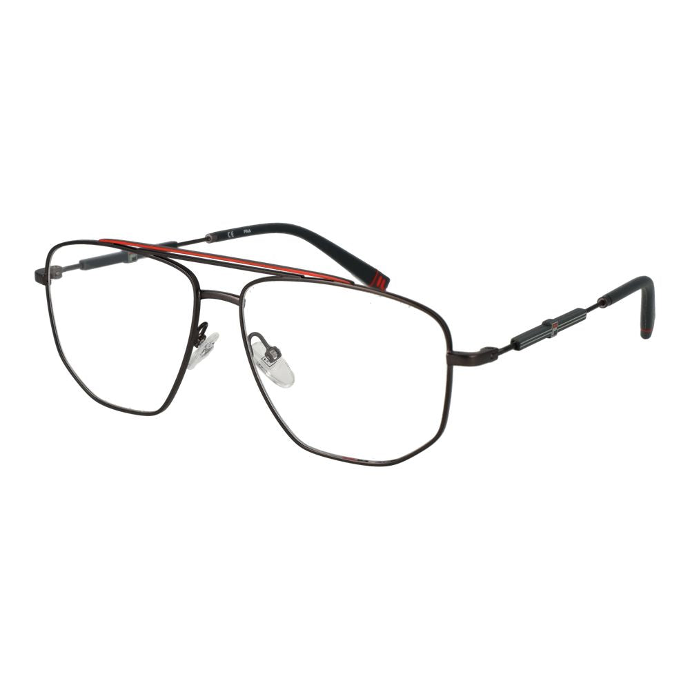 Fila Gray Stainless Steel Glasses (Frames) | Regal Royce