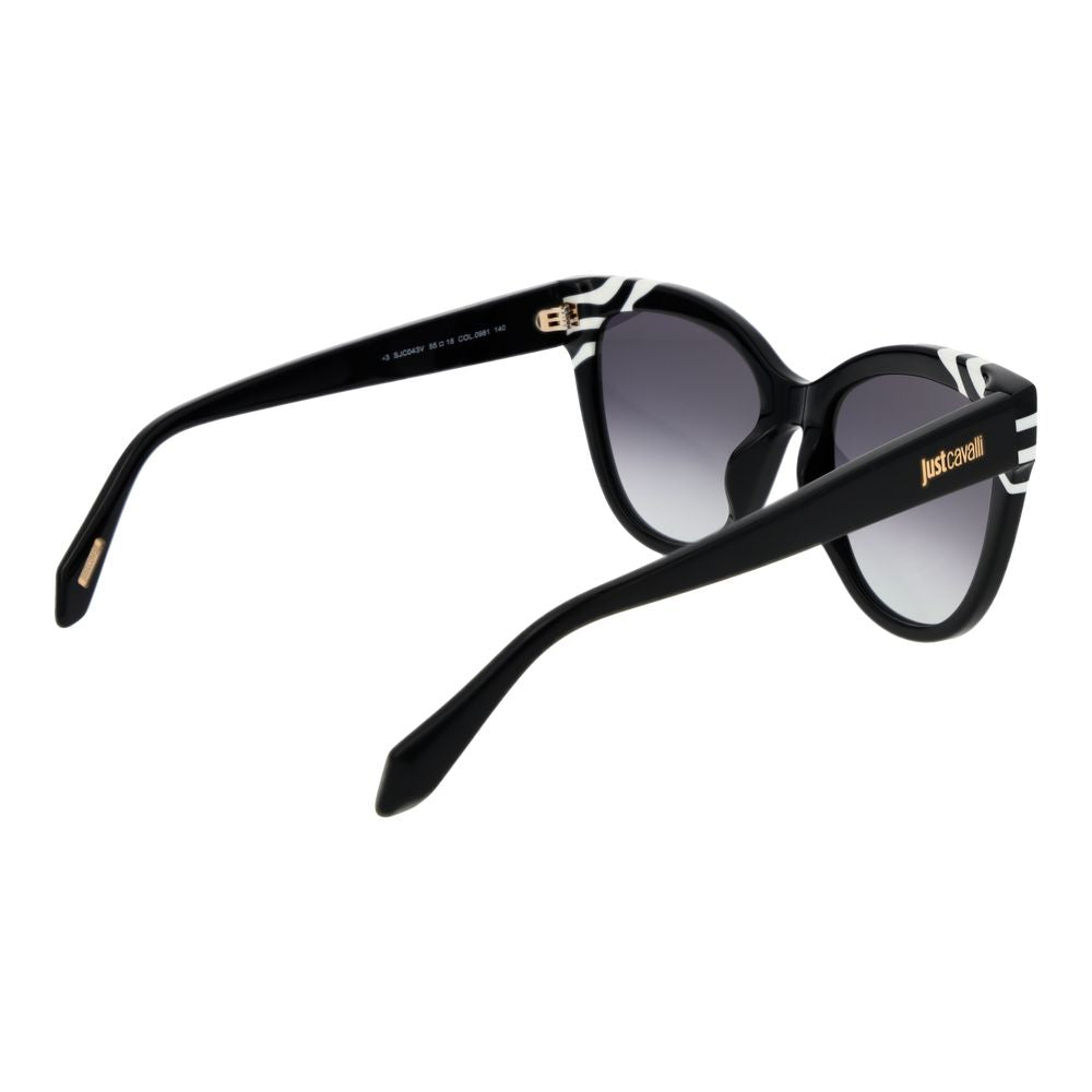 Just Cavalli Black Cellulose Acetate Sunglasses | Regal Royce