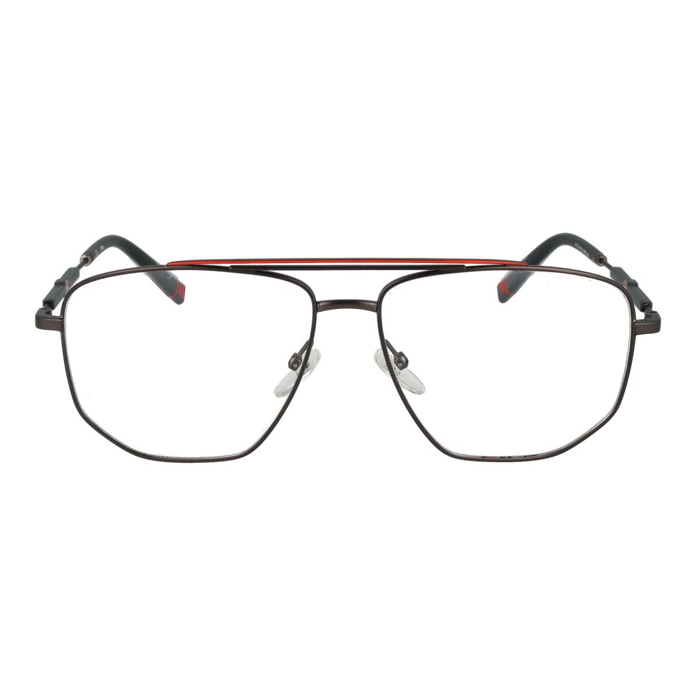Fila Gray Stainless Steel Glasses (Frames) | Regal Royce