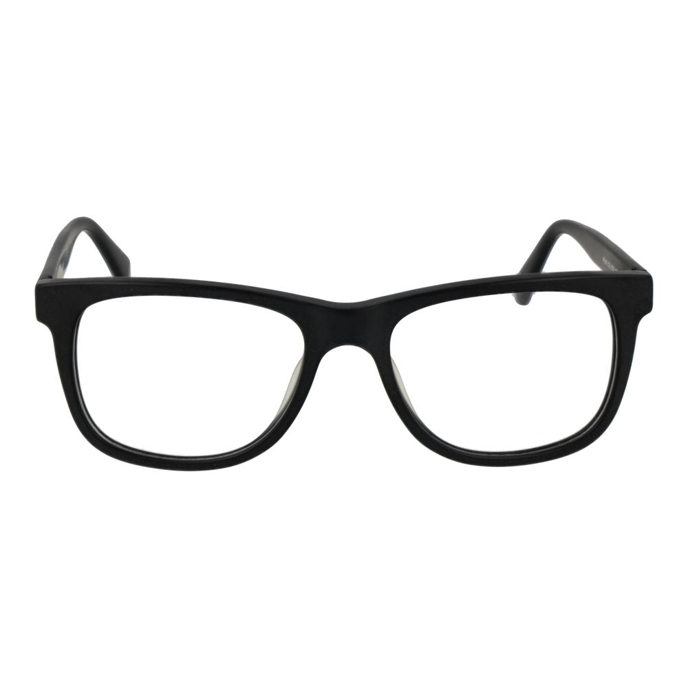 Police Black Cellulose Acetate Glasses (Frames) | Regal Royce