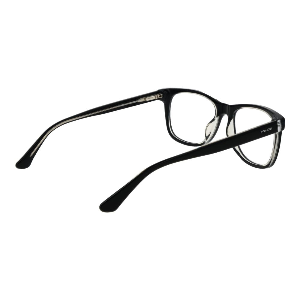 Police Black Cellulose Acetate Glasses (Frames) | Regal Royce