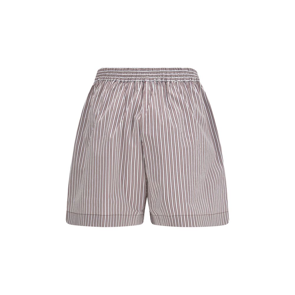 Brunello Cucinelli Multicolor Cotton Bermuda Shorts | Regal Royce