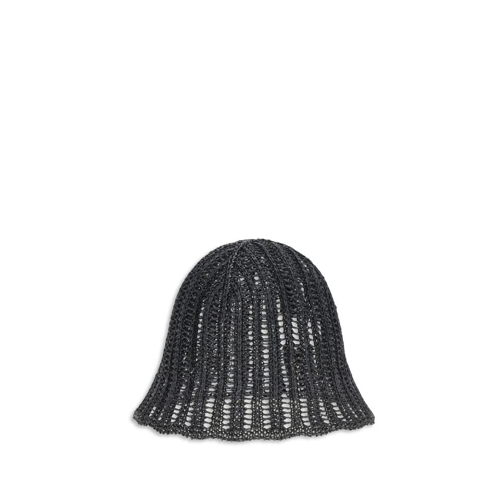Brunello Cucinelli Black Polyamide Bucket Hat | Regal Royce