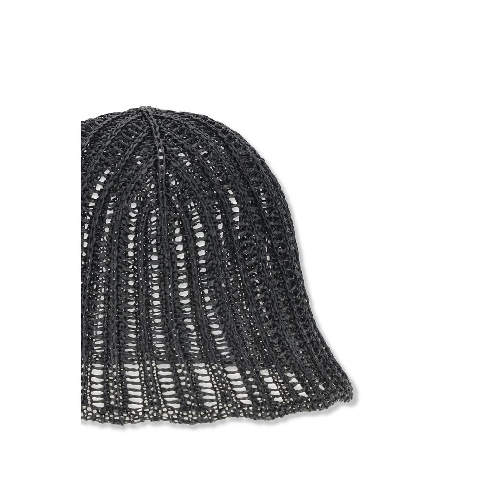 Brunello Cucinelli Black Polyamide Bucket Hat | Regal Royce
