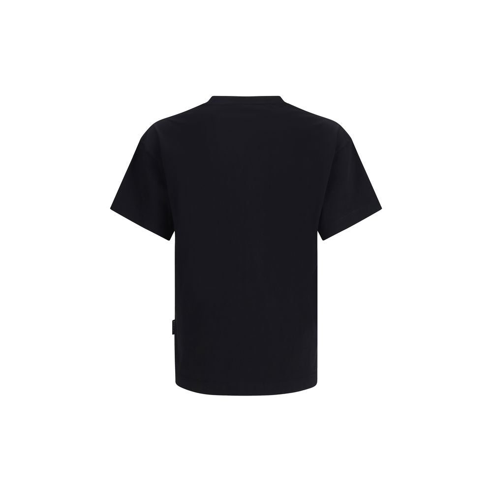 Palm Angels Black Cotton T-Shirt | Regal Royce