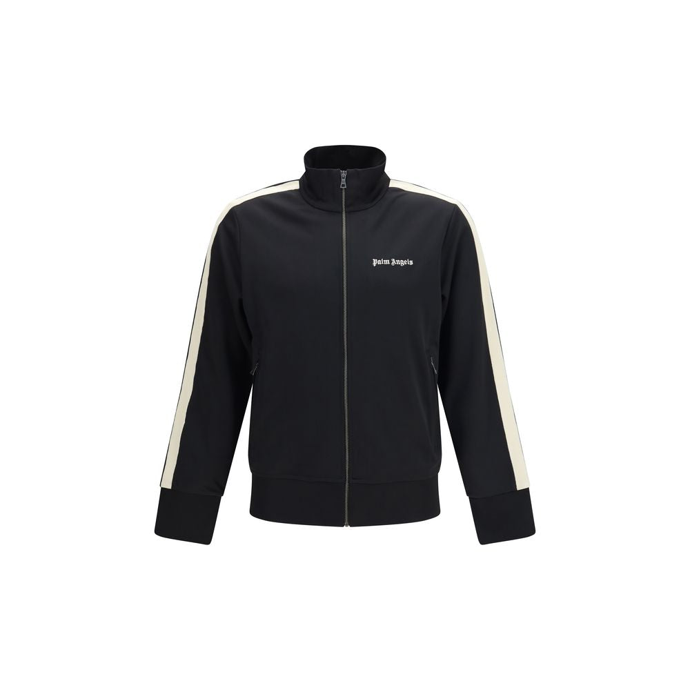 Palm Angels Black Polyester Shell Jacket | Regal Royce