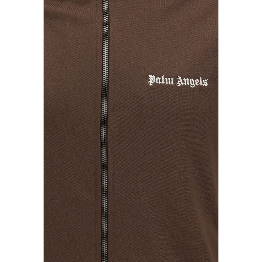 Palm Angels Brown Polyester Shell Jacket | Regal Royce