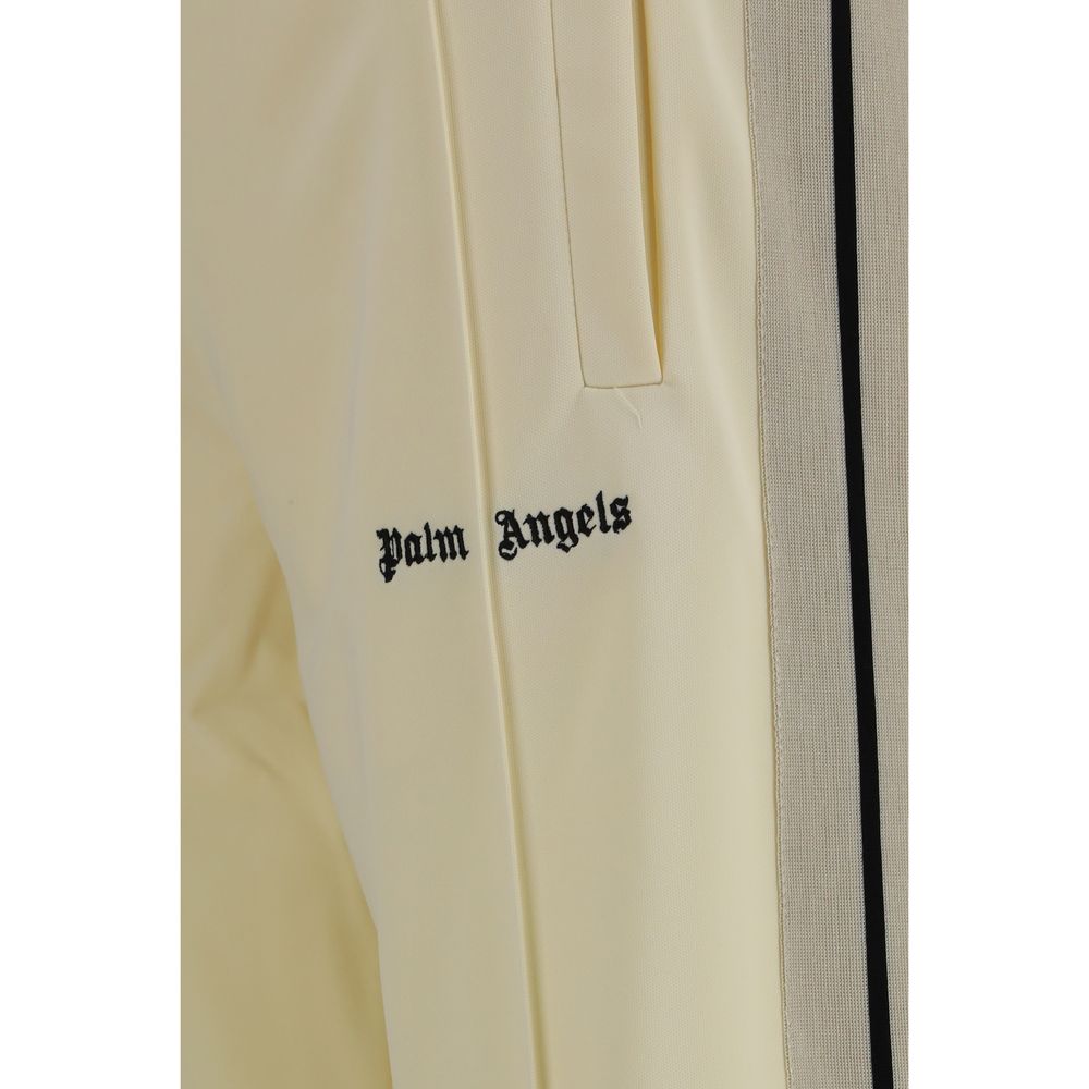 Palm Angels Beige Polyester Athletic Pants | Regal Royce