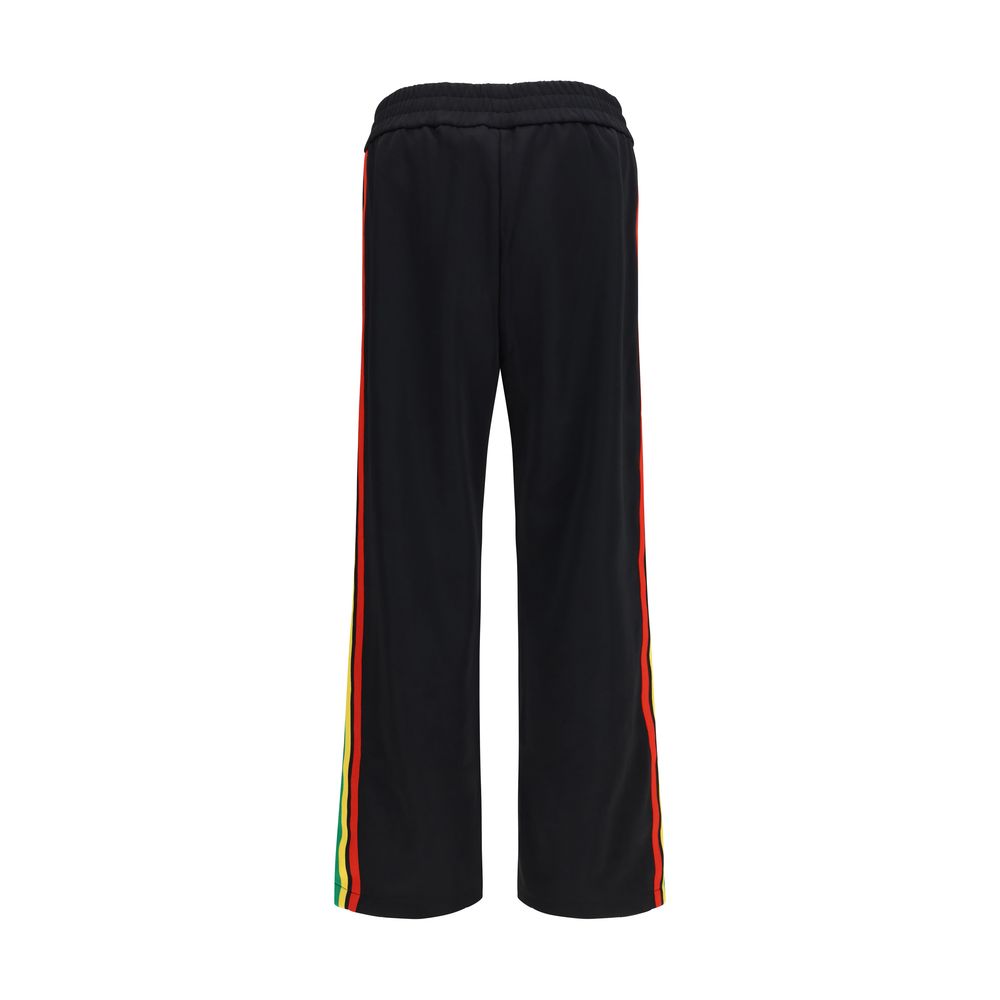 Palm Angels Black Polyester Athletic Pants | Regal Royce