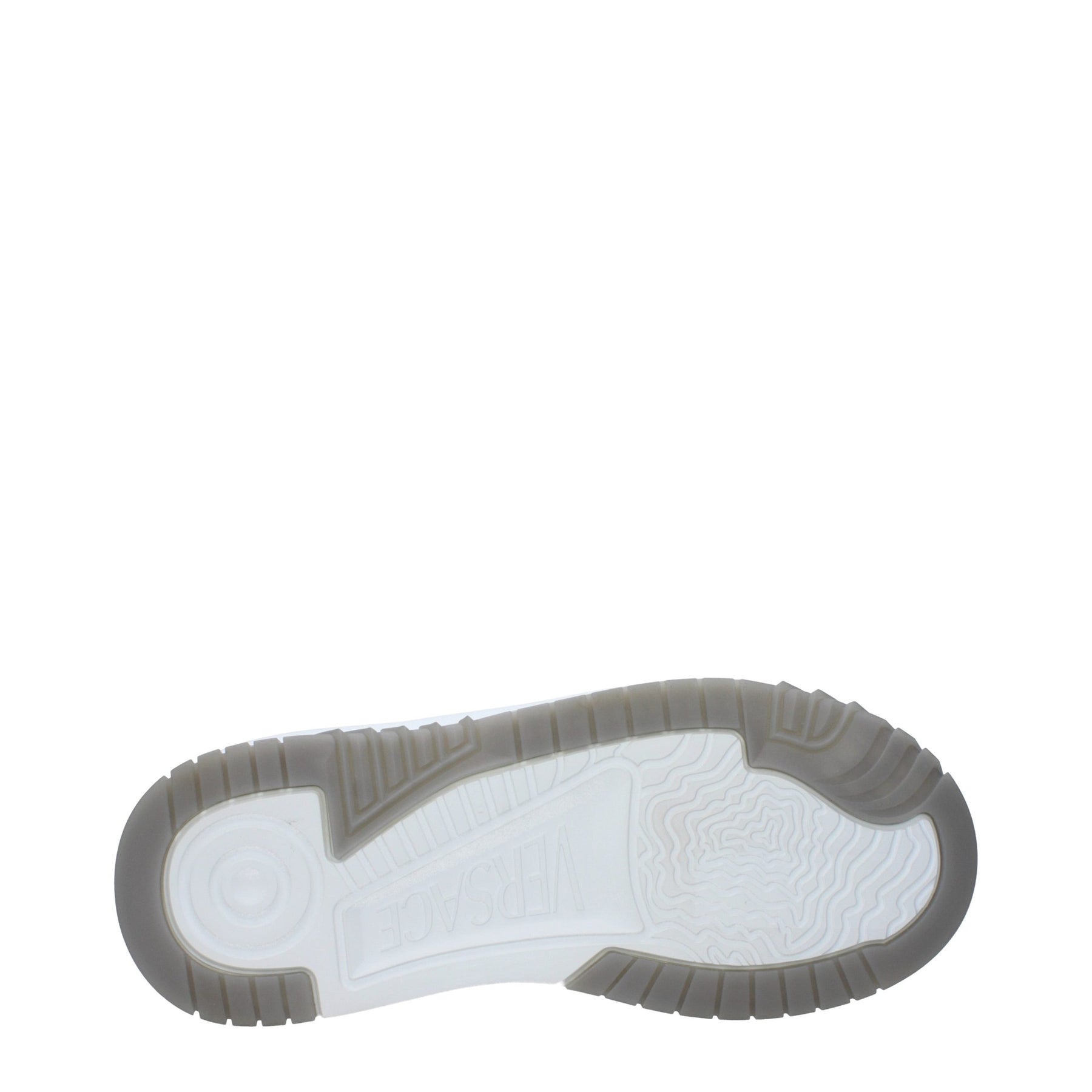 Versace Gray Leather Low Top Sneakers | Regal Royce