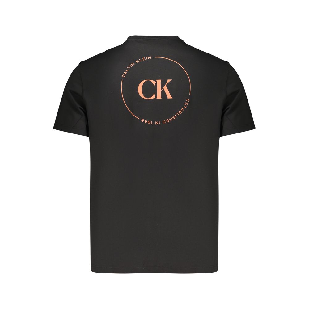 Calvin Klein Black Cotton Men's T-Shirt | Regal Royce