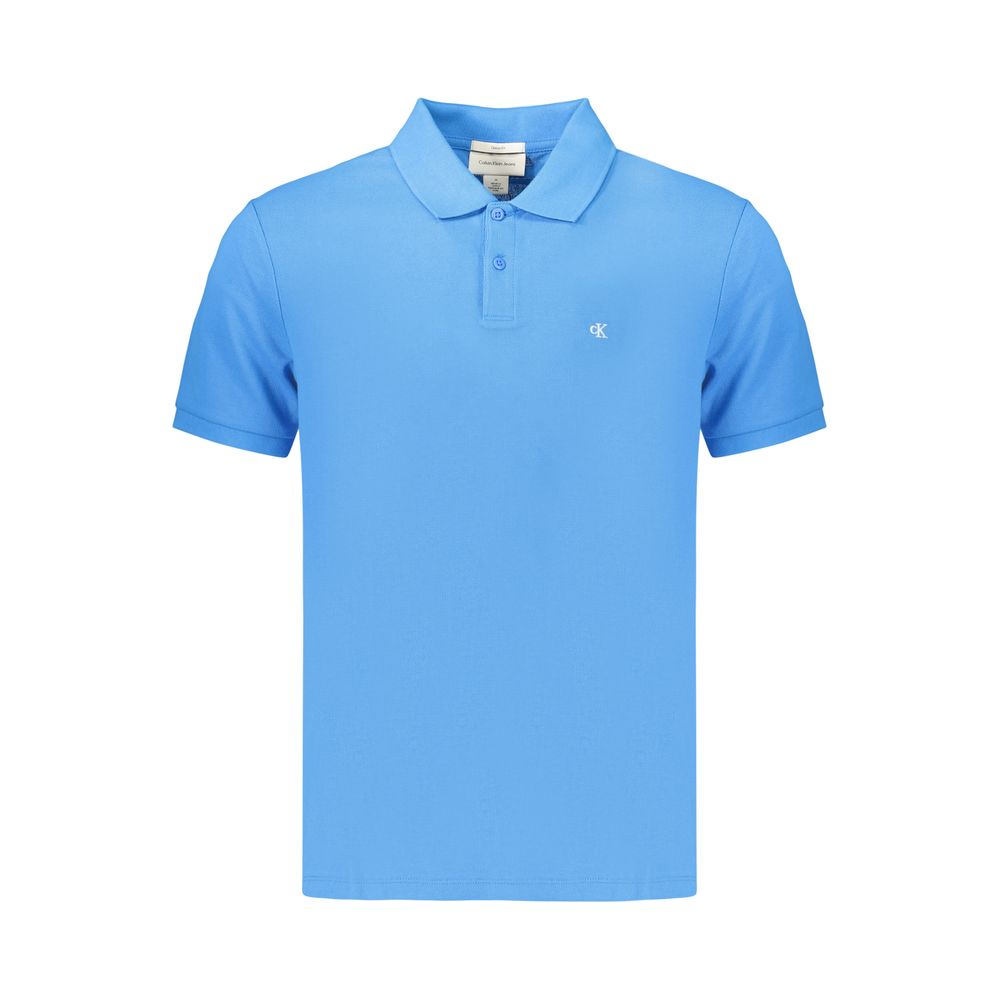 Calvin Klein Azzurro Cotton Men's Polo | Regal Royce