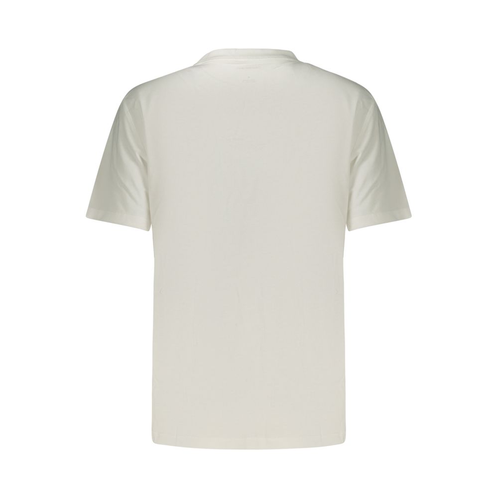 Calvin Klein White Cotton Women T-Shirt | Regal Royce