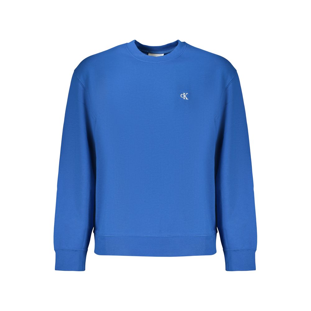 Calvin Klein Blue Cotton Men's Sweatshirt | Regal Royce
