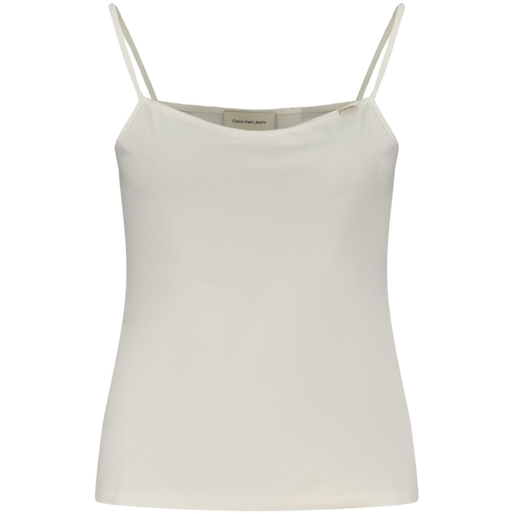 Calvin Klein White Cotton Womens Tank | Regal Royce