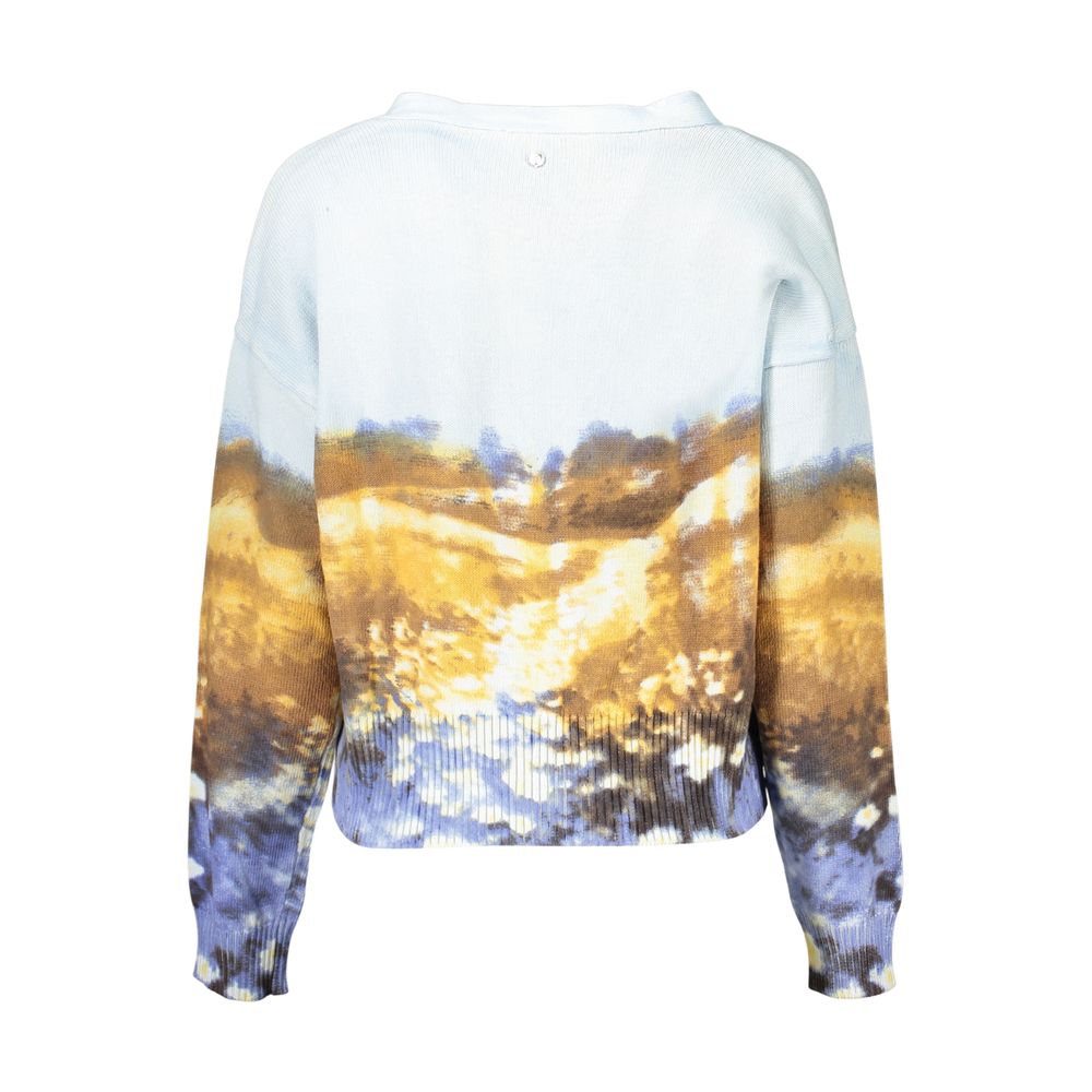 Desigual Azzurro Cotton Womens Sweater | Regal Royce