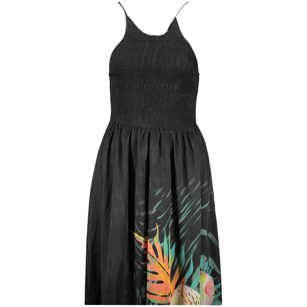 Desigual Black Polyester Women's Dress | Regal Royce