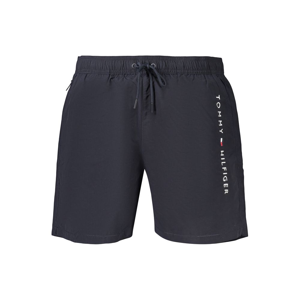 Tommy Hilfiger Blue Polyester Men's Short | Regal Royce