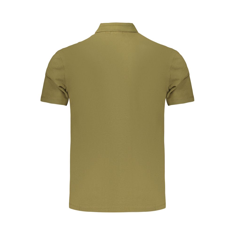 Napapijri Green Cotton Men's Polo Shirt | Regal Royce