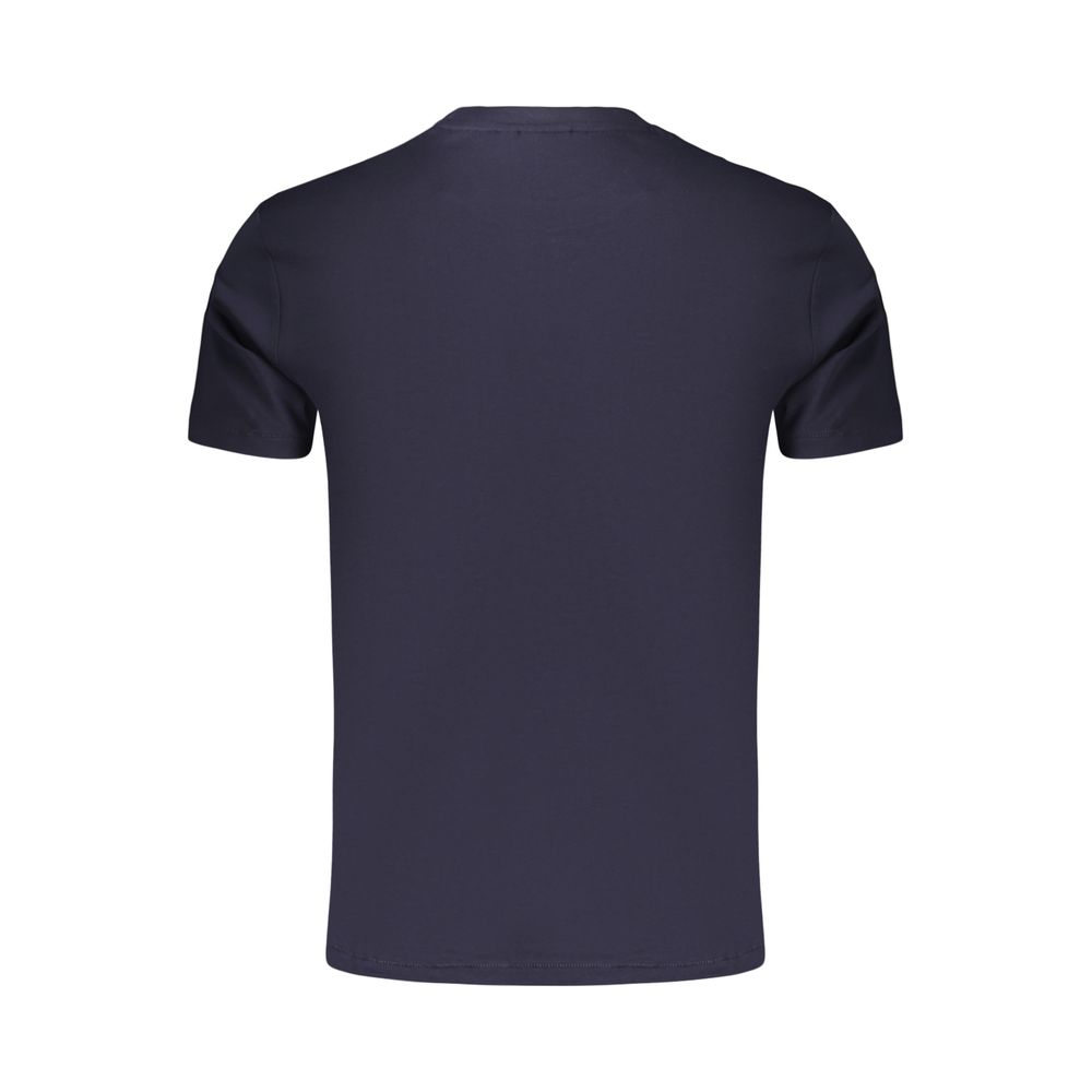 Napapijri Blue Cotton Men's T-Shirt | Regal Royce
