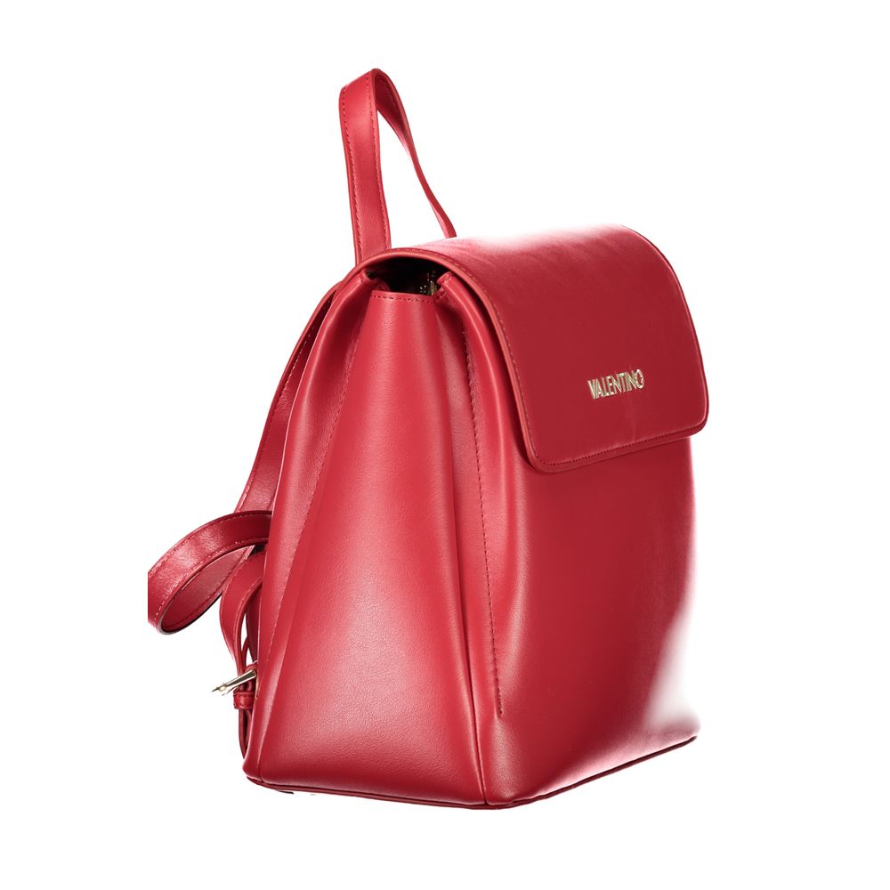 Mario Valentino Rosso Polyurethane Women's Bag | Regal Royce