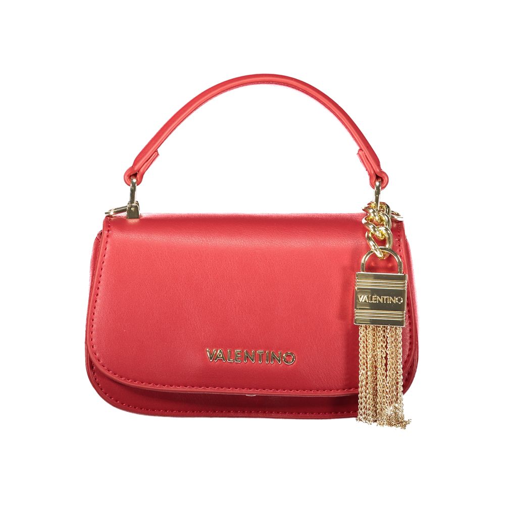 Mario Valentino Rosso Polyurethane Women Bag | Regal Royce
