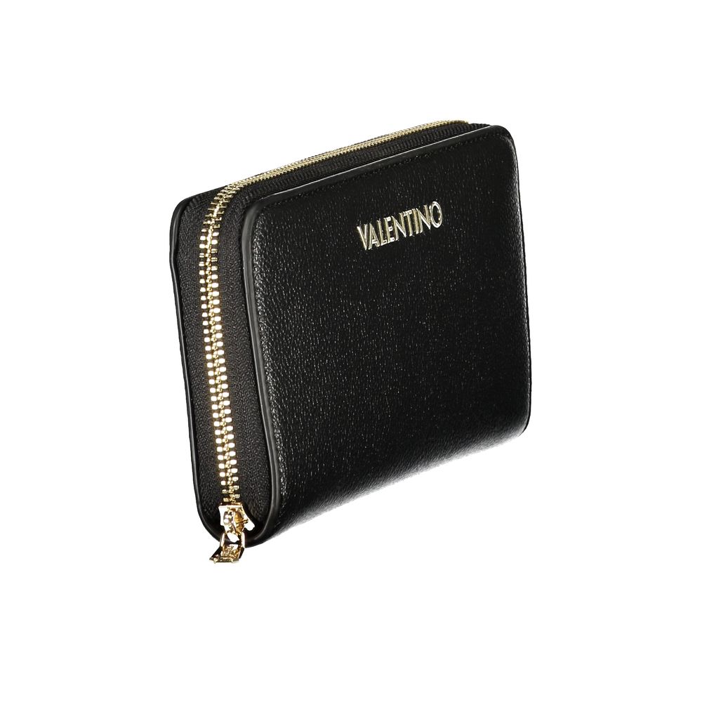 Mario Valentino Nero Poliuretano Women Wallet | Regal Royce