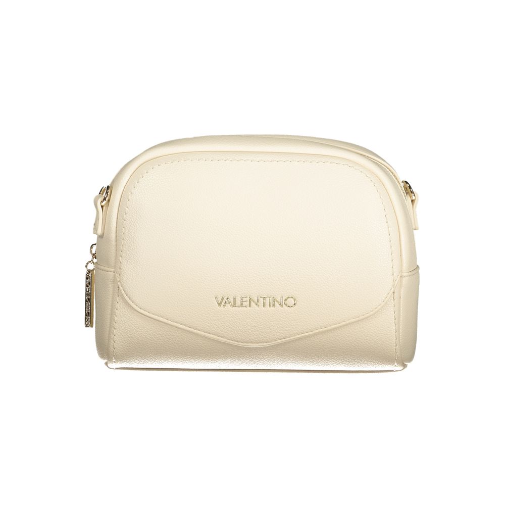 Mario Valentino Beige Polyurethane Women's Bag | Regal Royce