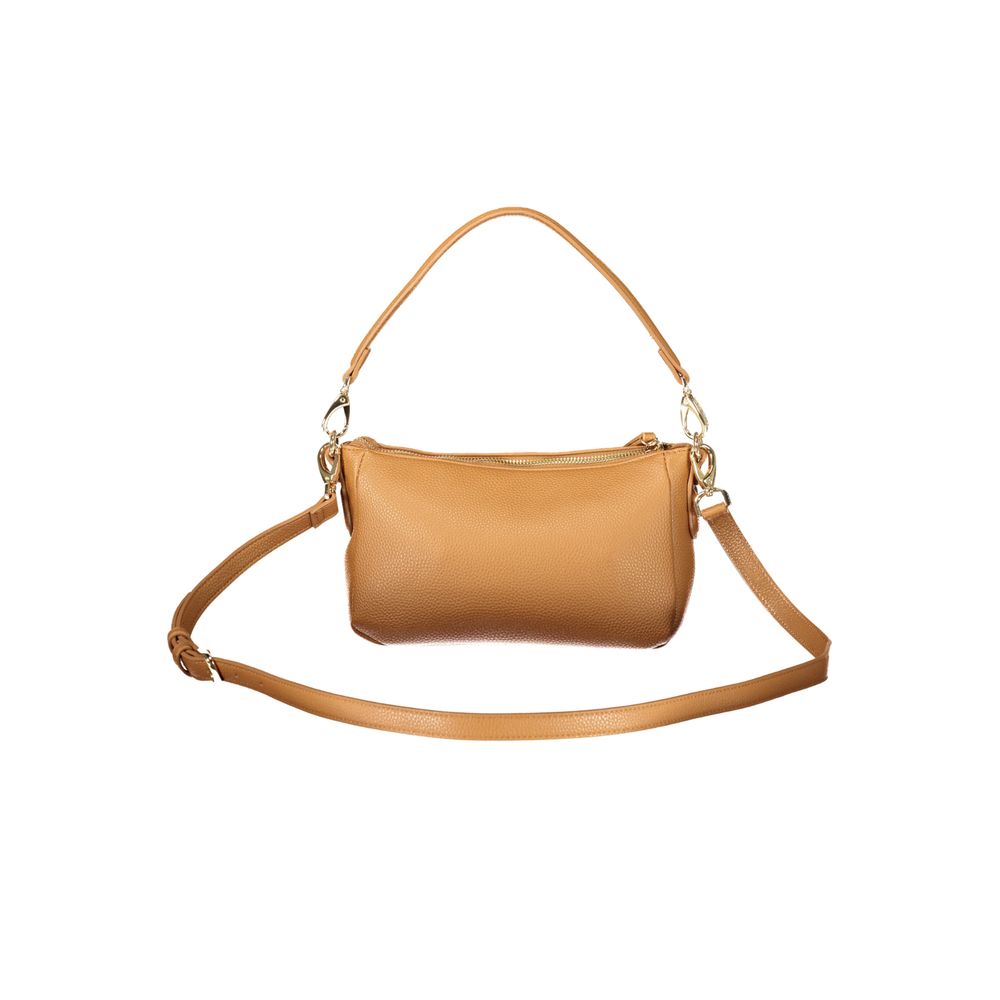Mario Valentino Brown Polyurethane Women's Bag | Regal Royce